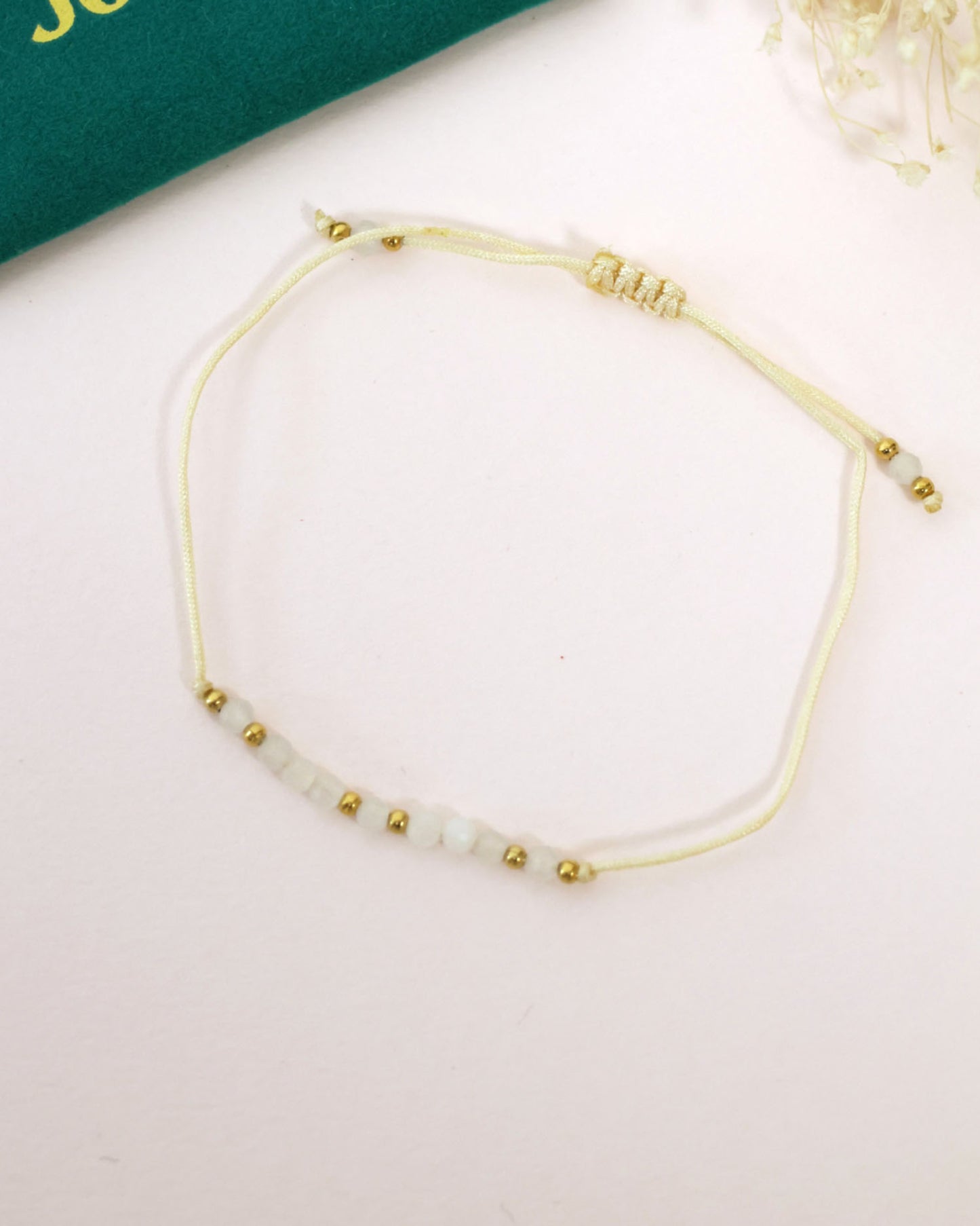 Bracelet Féminité - pierre de lune