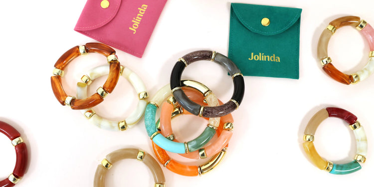 Bracelets en résine